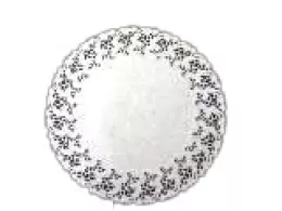 Dentelle blanche diam 10cm (5d)